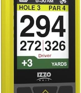 Izzo Swami Golf GPS Rangefinder - Color Display & Scorekeeper